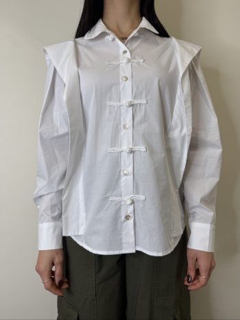CAMICIA NAPOLEONE BIANCA MOTEL