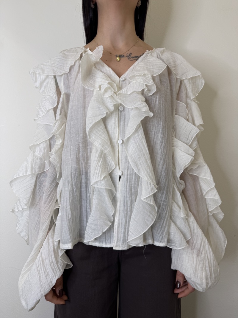 camicia volant motel