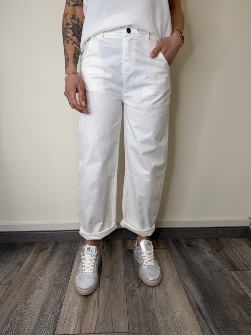 PANTALONE BARREL LATTE MOTEL