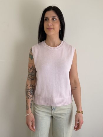 GILET RASATO ROSA SUSYMIX