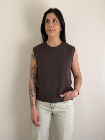 GILET RASATO MORO SUSYMIX