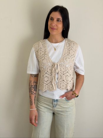 gilet crochet susymix
