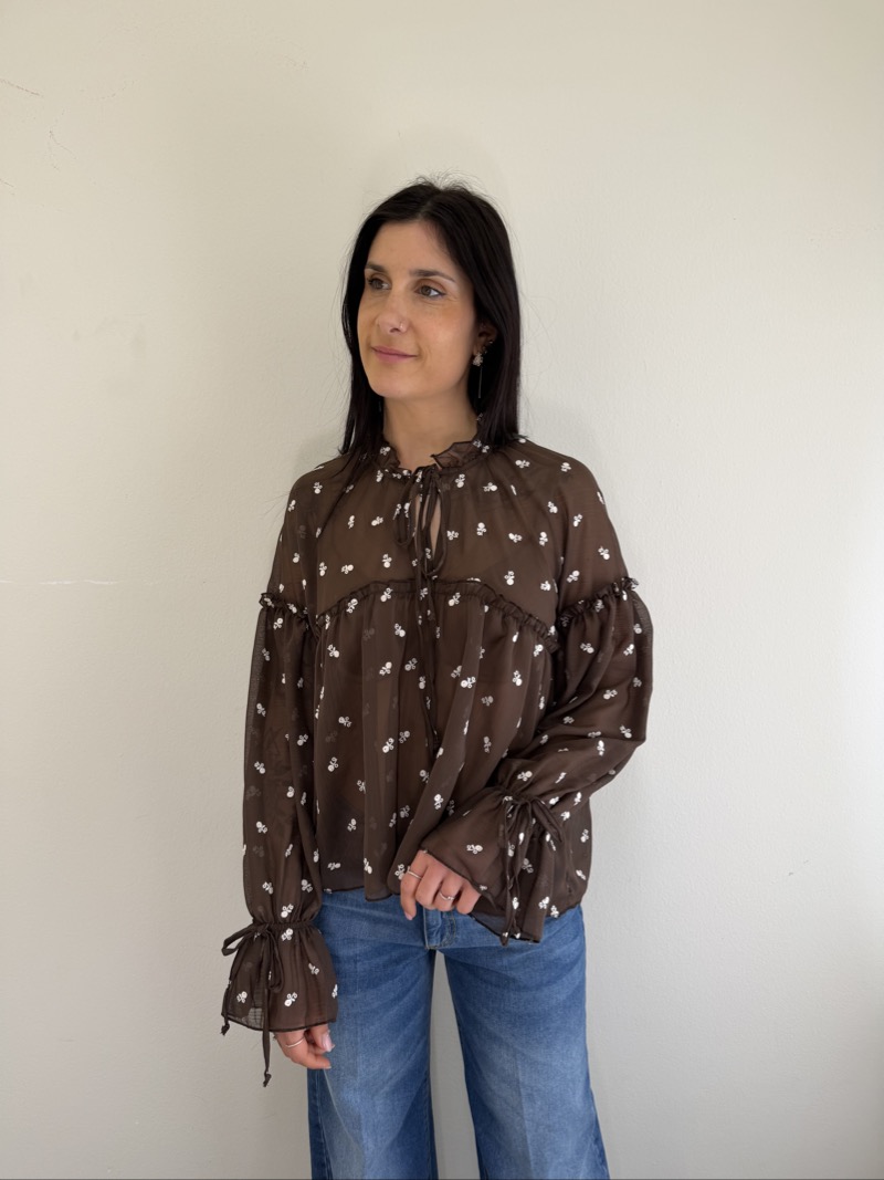 CAMICIA RICAMATA MORO SUSYMIX