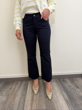 pantalone blu trombetta motel