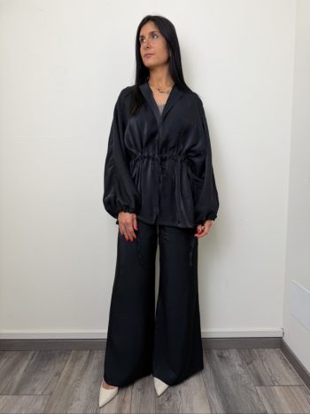 pantalone modal nero motel