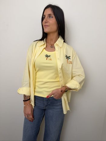 camicia e canotta giallo susymix
