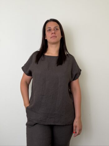 blusa over lino moro dejavu