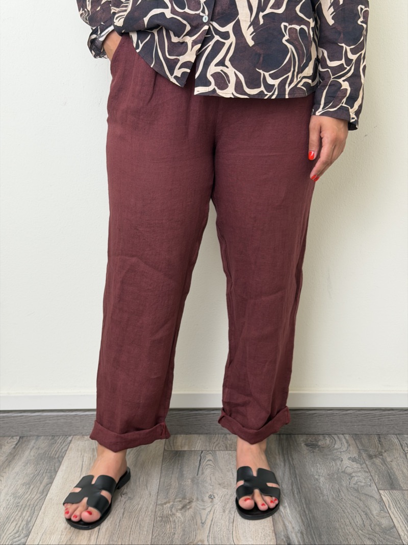 PANTALONE LINO FICO SUSY STAR