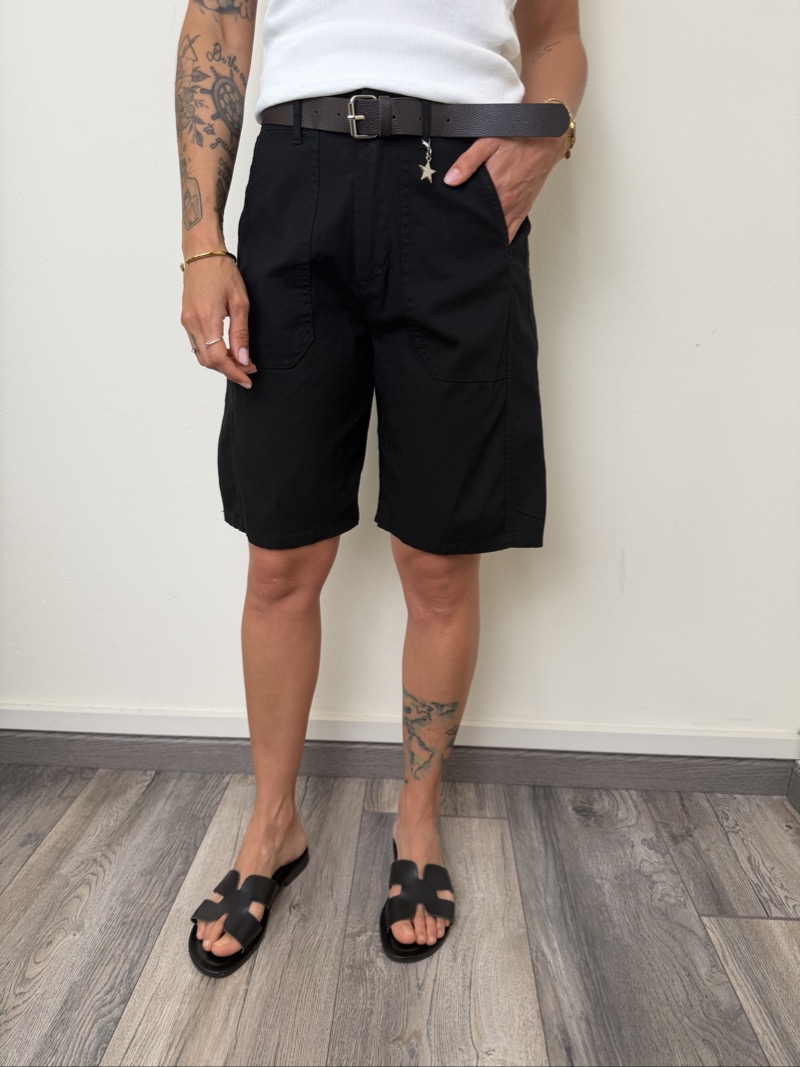 SHORT STELLINA NERO SUSYMIX