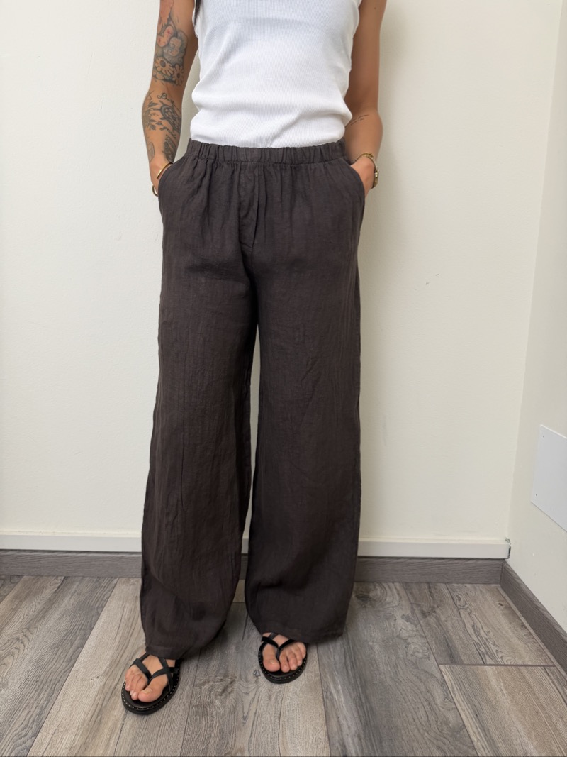 PANTALONE LINO MORO SUSYMIX