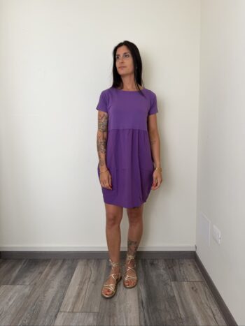 ABITO CORTO VIOLA SUSYMIX