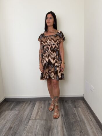 ABITO CORTO FANTASIA MORO SUSYMIX