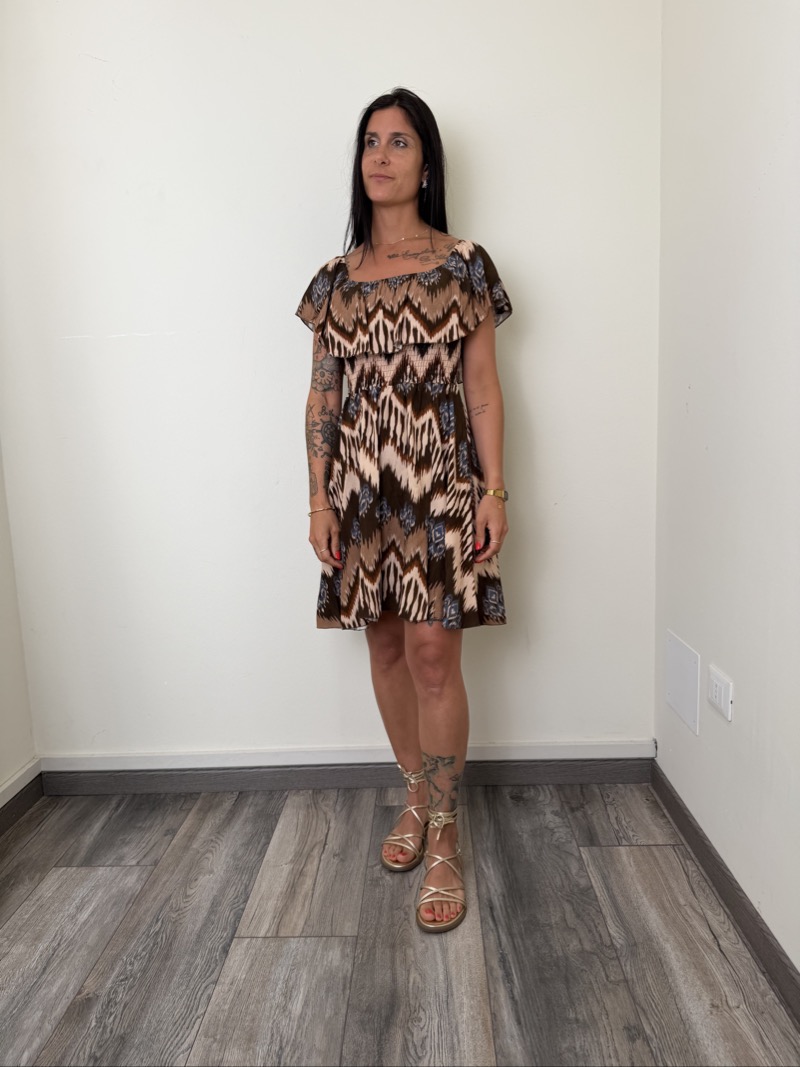 ABITO CORTO FANTASIA MORO SUSYMIX