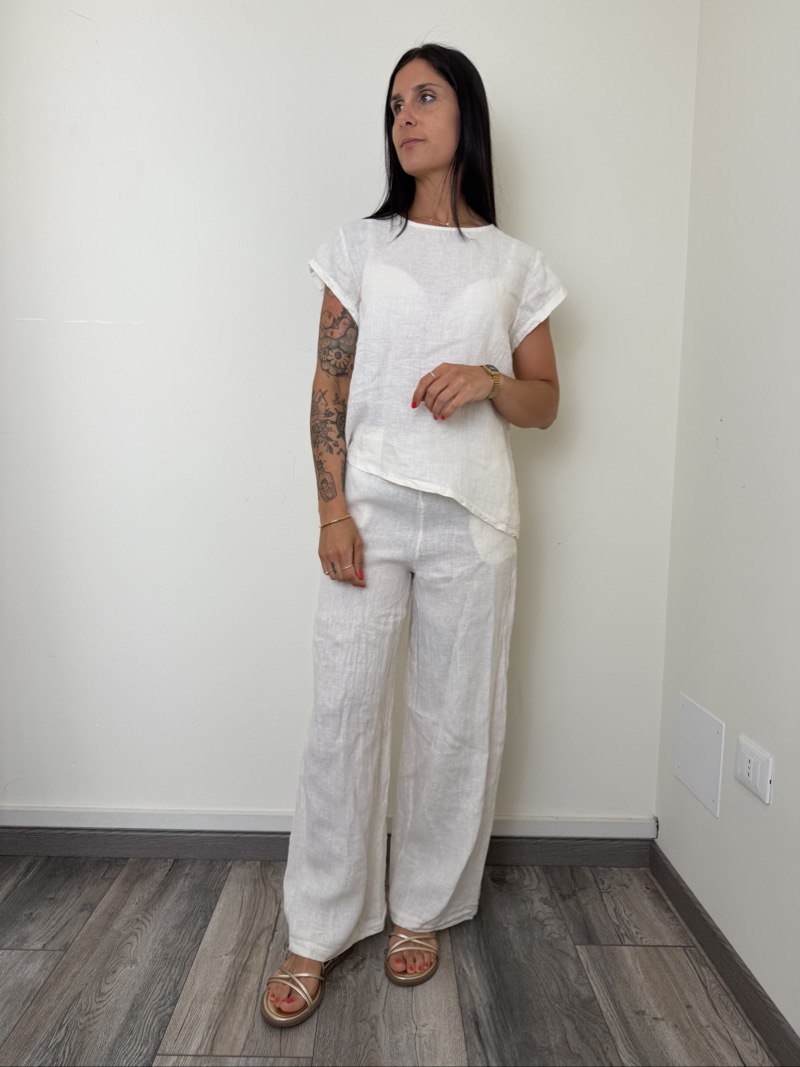 COMPLETO LINO LATTE ASSIMMETRICO SUSYMIX