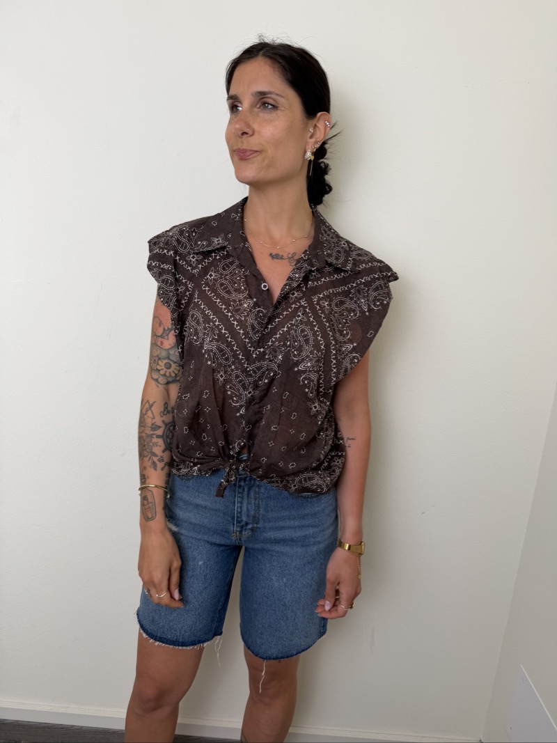 CAMICIA FANTASIA BANDANA MORO ENDI
