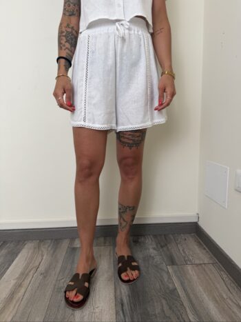 short passamaneria bianco susymix