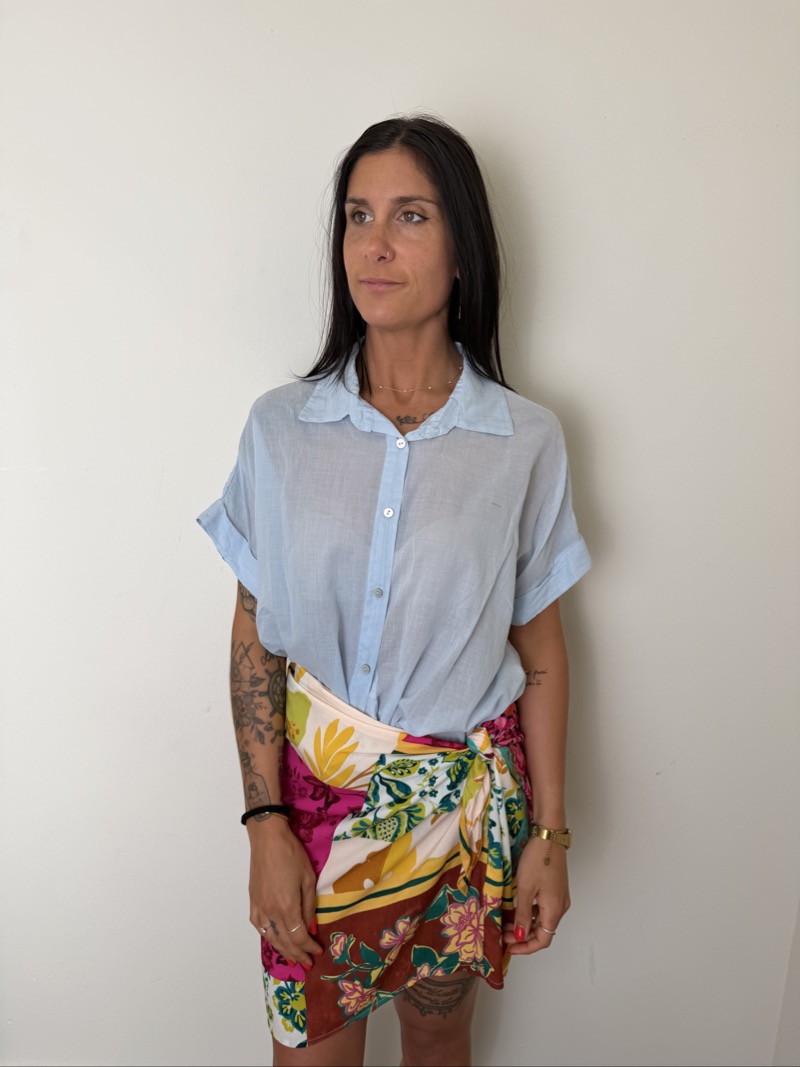 camicia celeste susymix