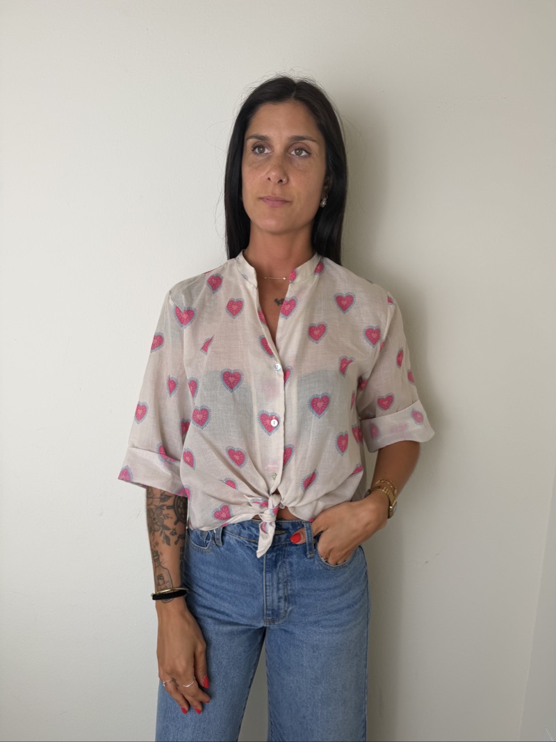 CAMICIA CUORI MOTEL